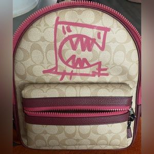 Beautiful coach backpack